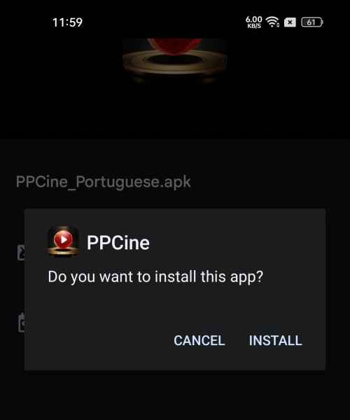Instale o aplicativo